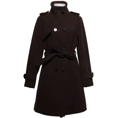 Coat (Brown) from MaxMara Cotton, Nylon, Polyester, Wool
