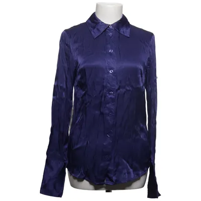 Chemise (Bleu) de NA-KD Art Viscose