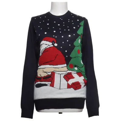 Christmas sweater (Blue, Multicolored) from My Favourites Acrylic, Cotton, Polyester
