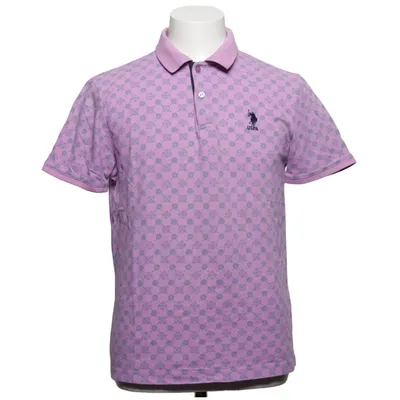 Poloshirt (Roze, Blauw, Meerkleurig) van U.S. Polo Assn. Katoen