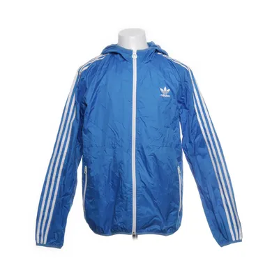 Träningsjacka (Blå, Vit) från Adidas Nylon