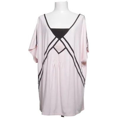 Topp (Rosa, Svart) från Mia Linea Elastan, Polyester, Viskos