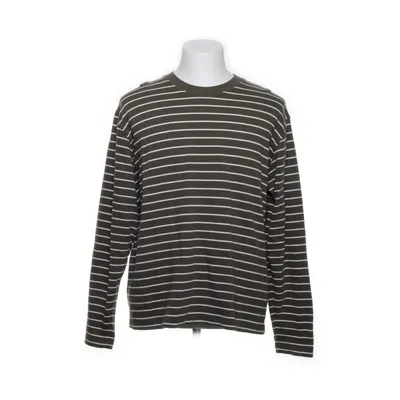 Långärmad t-shirt (Grön, Vit) från Zara Origins Bomull