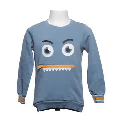 Sweatshirt (Blauw) van Impidimpi Katoen, Gerecycled polyester