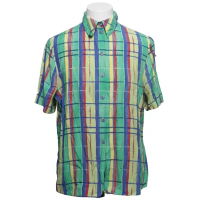Chemise à manches courtes (Vert, Bleu, Jaune)