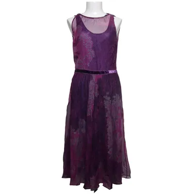 Kleid (Lila, Pink, Mehrfarbig) von Hugo Boss Seide