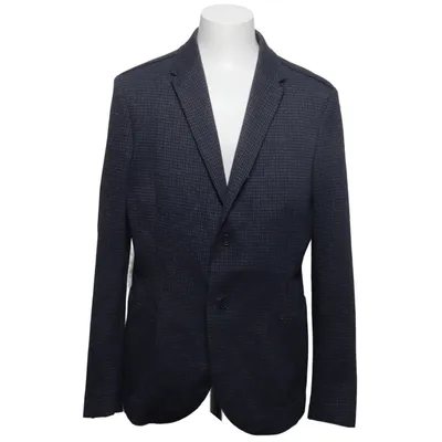 Blazer (Blue) from Emilio Adani Cotton, Elastane, Polyester