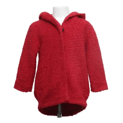 Mantel (Rot) von Zara Knitwear Polyester, Wolle