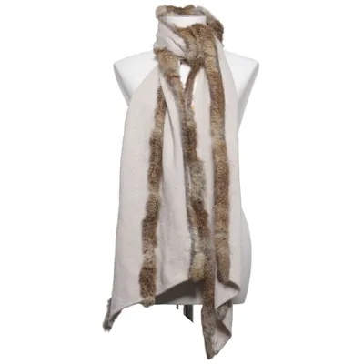 Sjaal (C-ACC/S SCARF FUR) van Costes Angora, Nylon, Polyester, Konijnenbont, Wol