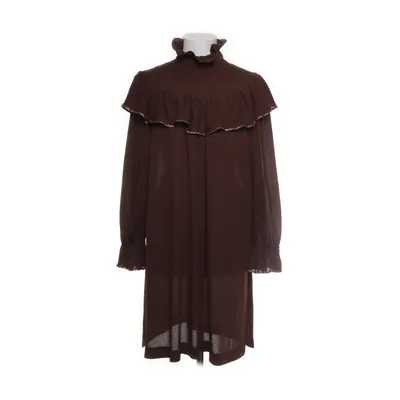 Dress (Brown) from Jobi Polyester