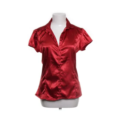 Kortärmad skjorta (Röd) från Tessie Elastan, Polyester