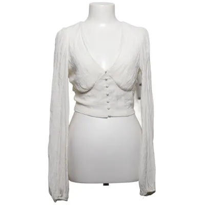 Blouse (Wit) van Loavies Polyester, Viscose