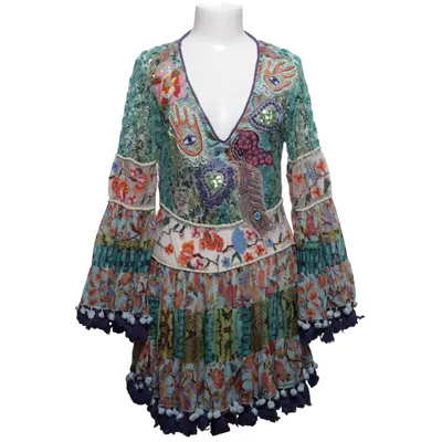 Dress (Blue, Multicolored) from Antica Sartoria Polyester