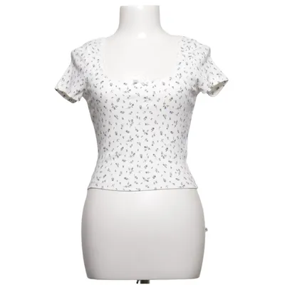 Top (Meerkleurig, Wit) van Divided by H&M Katoen, Elastaan
