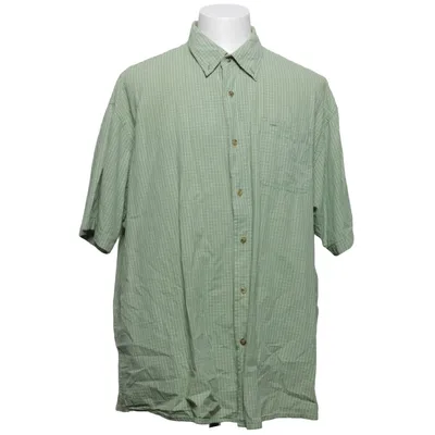Chemise à manches courtes (Vert, Blanc) de Wrangler Coton