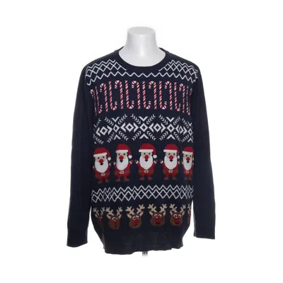 Kersttrui (Blauw, Rood, Wit)