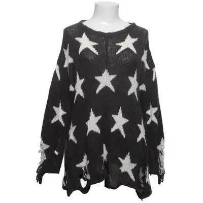 Sweater (Gray, White) from Wildfox Acrylic, Polyamide, Viscose, Wool