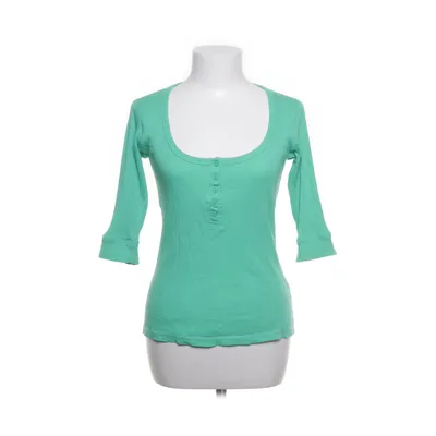 Henley shirt (Groen) van South Katoen
