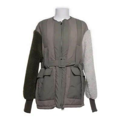 Vinterjakke (Grøn, Beige) fra Meotine Nylon, Polyester, Viscose