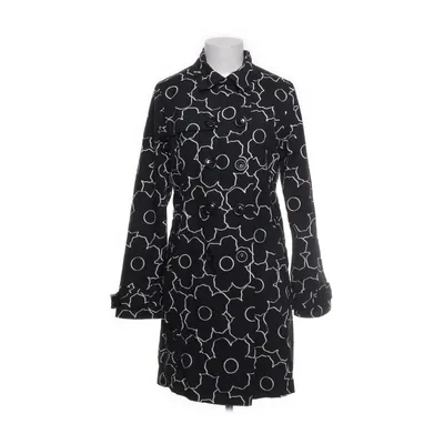 Trench coat (Black, White) from Happy Rainy Days Cotton, Nylon
