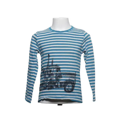 Long sleeve T-shirt (Blue, White) from Kids by Lindex Cotton