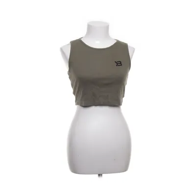 Crop top (Groen) van Better Bodies Katoen, Elastaan