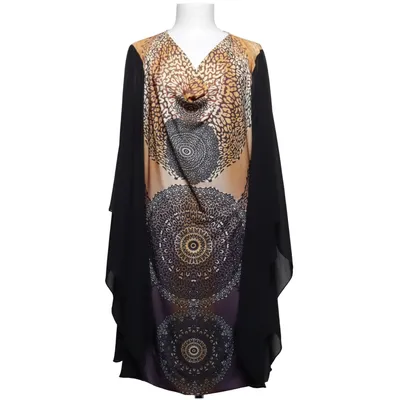 Klänning (Svart, Brun, Flerfärgad) från Zorbe