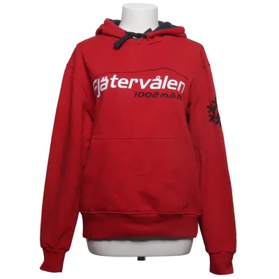 Huvtröja (Röd) från Fjätervålen Bomull, Polyester