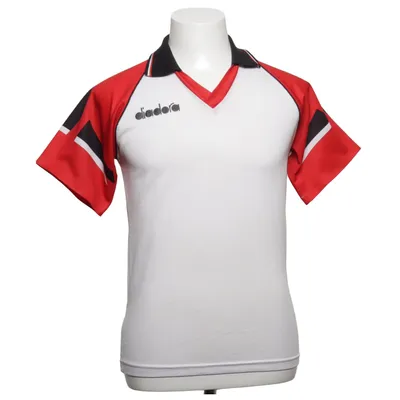 Football jersey (White, Red, Black) from Diadora