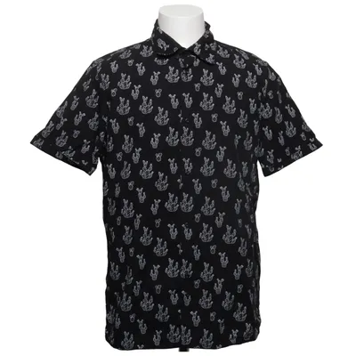 Chemise à manches courtes (Noir, Blanc) de One Way Coton