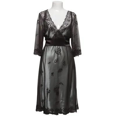 Cocktail dress (Green, Gray) from Nougat London Polyamide, Polyester, Silk