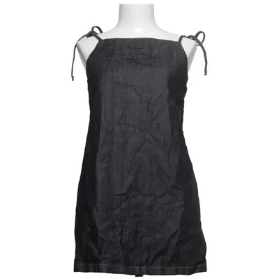 Jeansklänning (Grå) från Topshop Bomull, Polyester