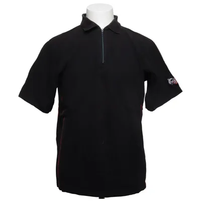 Poloshirt (Zwart, Rood) van Yamaha Katoen