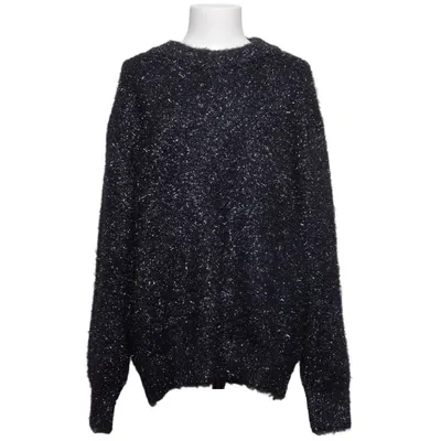 Sweater (Black, Silver) from Joelle Metallic fiber, Polyester