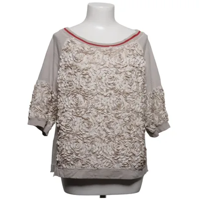 Topp (Beige, Röd) från Maryley Bomull, Elastan