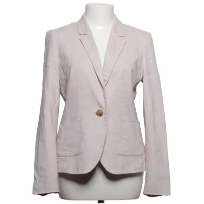 Blazer (Beige) van Next Tailoring Katoen, Elastaan, Linnen, Polyester, Viscose