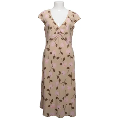Dress (Beige, Pink, Brown) from Alba Moda Acetate, Polyester