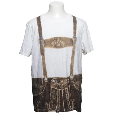Lederhosen (White, Brown) from Landhaus Cotton