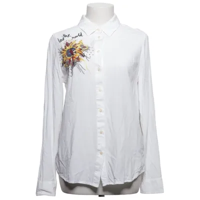 Skjorte (Hvid, Flerfarvet) fra Desigual Viscose