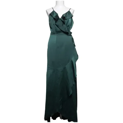 Omlottklänning (Grön) från Little Mistress Elastan, Polyester