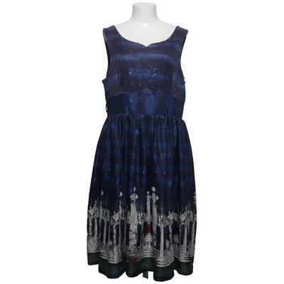 Kjole (Delta) fra Lindy Bop Elastan, Polyester