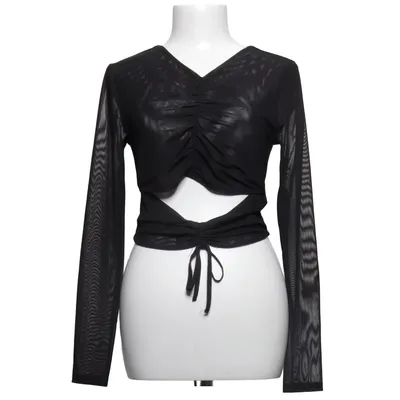 Crop top (Zwart) van FB Sister
