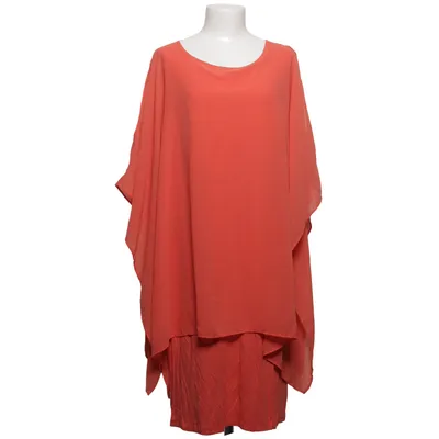 Jurk (Oranje) van Taillissime Elastaan, Polyester, Viscose
