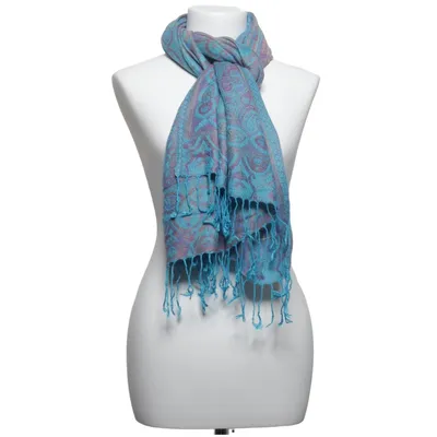 Halsduk (Blå, Lila) från Pashmina