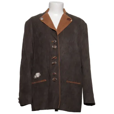 Jakke (Brun) fra Vera Condotti Polyester, Viscose
