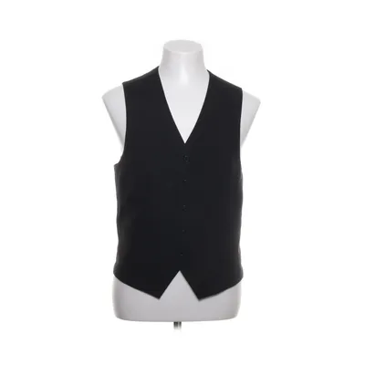 Kostuumgilet (Zwart) van Bläck Wol, Polyester, Elastaan, Katoen