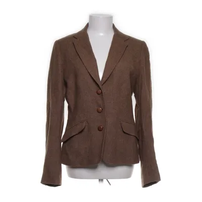 Kavaj (Brun) från L.O.G.G by H&M Polyester, Viskos, Ull