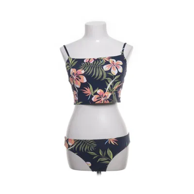 Tankini (Blå, Flerfarvet) fra Roxy Elastan, Nylon, Polyester, Polyurethan