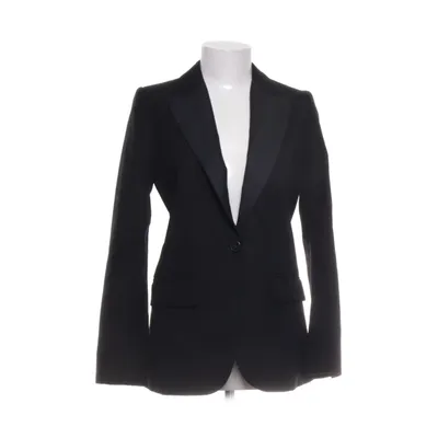 Blazer (Zwart) van Club Monaco Katoen, Zijde, Viscose, Wol