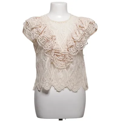 Top (Beige) from Zara Cotton, Polyamide